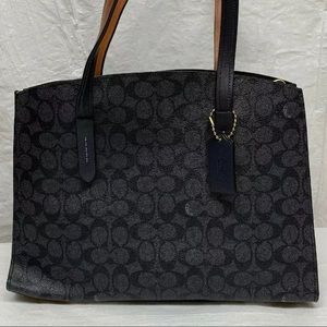 Coach Charlie signature Carryall shoulder bag